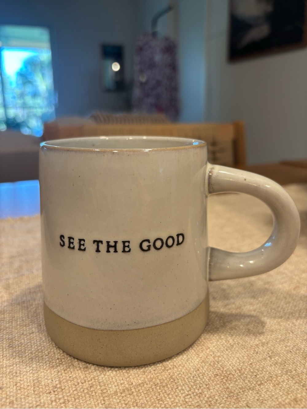 Hearth & Hand Magnolia “See the Good” Stoneware Mug Discontinued